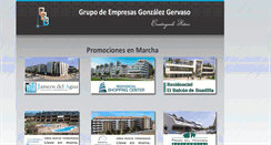 Desktop Screenshot of grupogonzalezgervaso.com